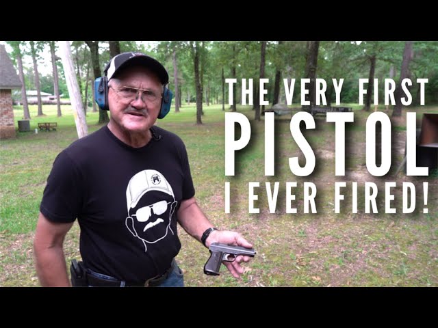 the first pistol i ever fired!